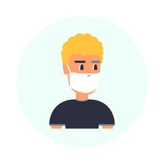 	
persona con mascarilla para prevenir enfermedades respiratorias, métodos de prevención mas usados, quédate en casa, hombre