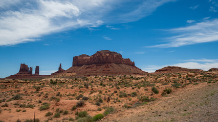 Fototapeta na wymiar Die Tafelberge im Bundesstaat Utah