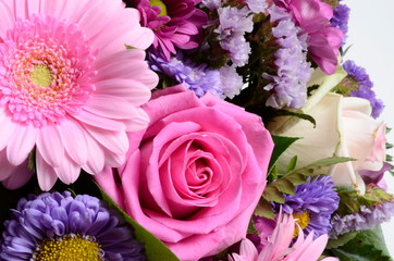 Flowers bouquet for background