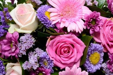 Flowers bouquet for background