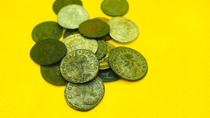 Monedas Romanas. Antigua Roma. Denarios, Antoninianos, Sestercios, dracmas. Monedas de plata y...
