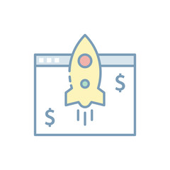 Growth Hacking Vector Icon