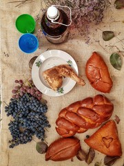 coffee beans and cinnamon