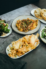 Homemade Italian Food Cuisine Items 