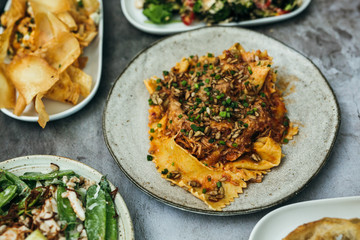 Homemade Italian Food Cuisine Items 