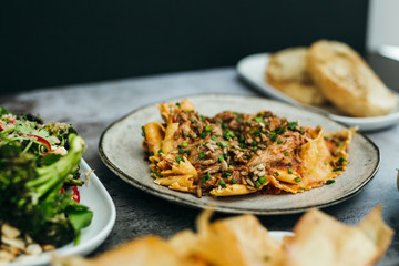 Homemade Italian Food Cuisine Items 