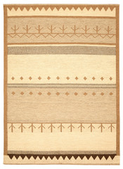 Old, modern Persian Colourful Arabesque and handmade carpet, rug gelim and gabbeh with pattern.