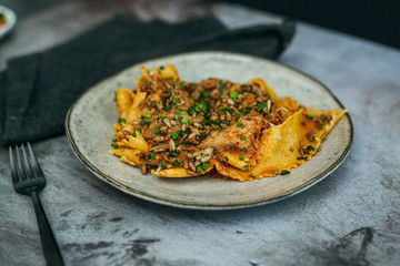 Homemade Italian Food Cuisine Items 