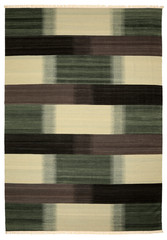 Old, modern Persian Colourful Arabesque and handmade carpet, rug gelim and gabbeh with pattern.
