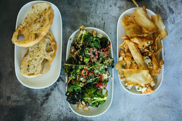 Homemade Italian Food Cuisine Items 