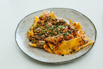 Homemade Italian Food Cuisine Items 