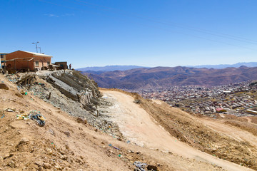 Potosi aerial view,Bolivia