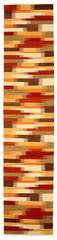 Old, modern Persian Colourful Arabesque and handmade carpet, rug gelim and gabbeh with pattern.