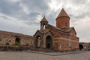 Fototapeta premium Armenia. Monastery Khor Virap. Sunset!
