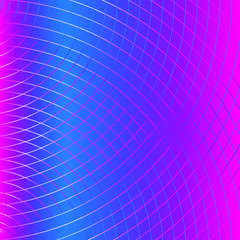 
Abstract background for banners, cards, posters. Thin intersecting lines in the form of waves. Gradient, glow.