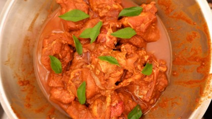 chicken pieces with masala  ,ready to cook