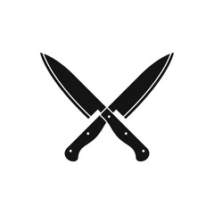 Knife icon flat vector illustration