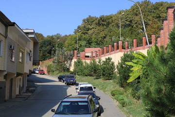 Empty streets of Sochi.