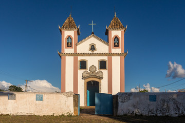 old church in Lavras Novas Brazil