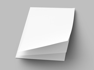 Naklejka premium Empty paper sheets in A4 format. Ream of white paper.