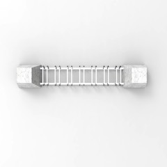 3d image of Bicycle Parking Manchester top view 12