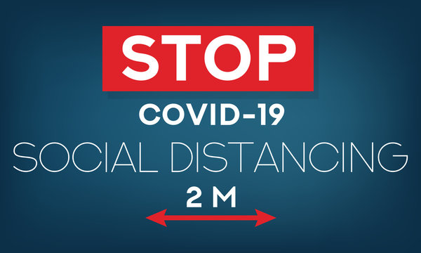 Social distancing. Stop coronavirus.COVID-19. Banners and headers for site. People wearing mask. People in medical protective mask. Web banner. Social media resource. Quarantine. 