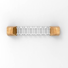 Obraz premium 3d image of Bicycle Parking Manchester top view 10