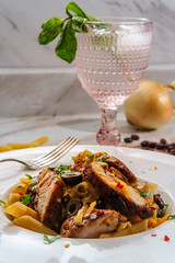 Chicken Fajita Pasta