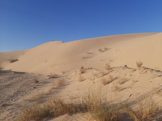Traveling to sahara desert of Algeria in North Africa