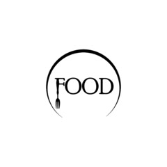 Fast food icon in trendy design style icon isolated on white background