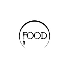 Fast food icon in trendy design style icon isolated on white background