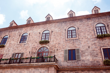 historical building in the medieval style.