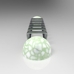 3d image of Bicycle Parking Nadolb side view 3