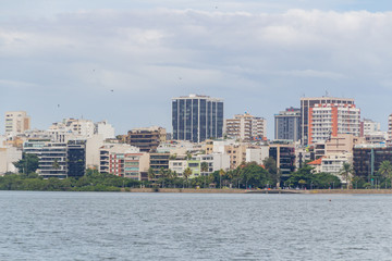 Rodrigo de Freitas Lagoon in Rio de Janeiro.