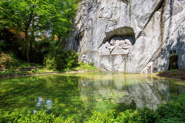 The Lion of Lucerne Monument, Switzerland