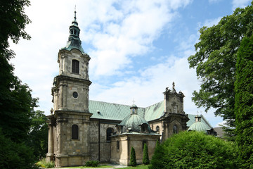 Obraz premium Cistercian abbey in Poland