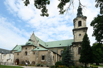 Naklejka premium Cistercian abbey in Poland