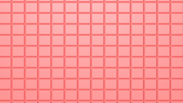 Ruby chocolate bar texture. Top view. 3D-rendering.