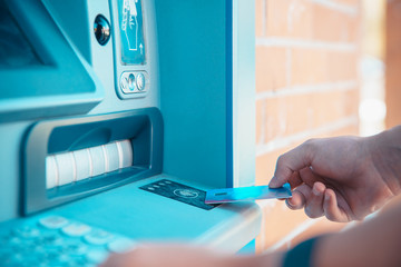 Wireless withdrawal from an ATM with a debit card