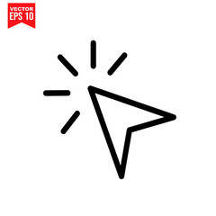 vector arrow icon symbol Flat vector illustration for graphic and web design.