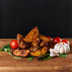 Rustic potatoes