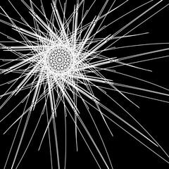 flower floral stern psychedelisch geometrisch muster Hintergrund spirale