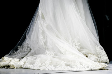 Vestido de novia con encaje