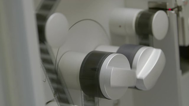 Film being digitized to 8k.
