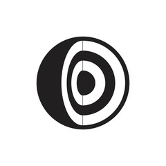 Core icon symbol Flat vector illustration for graphic and web design. 