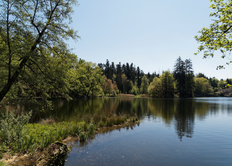 Naturpark Südschwarzwald. Freizeit un Nautische Aktivität. Bootsverleih am Bergsee oberhalb Bad Säckingen