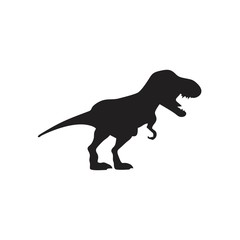 Dinosaur icon symbol Flat vector illustration for graphic and web design.