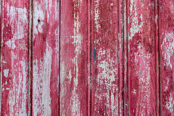 Aged pine wood texture in red color