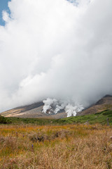 Fototapeta premium active volcano