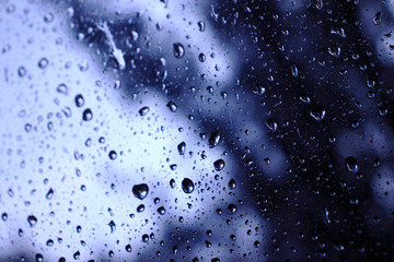 Lluvia en la ventana